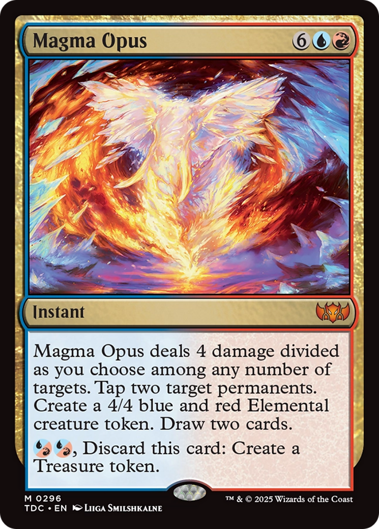 Magma Opus [Tarkir: Dragonstorm Commander] - Trinity Hobby