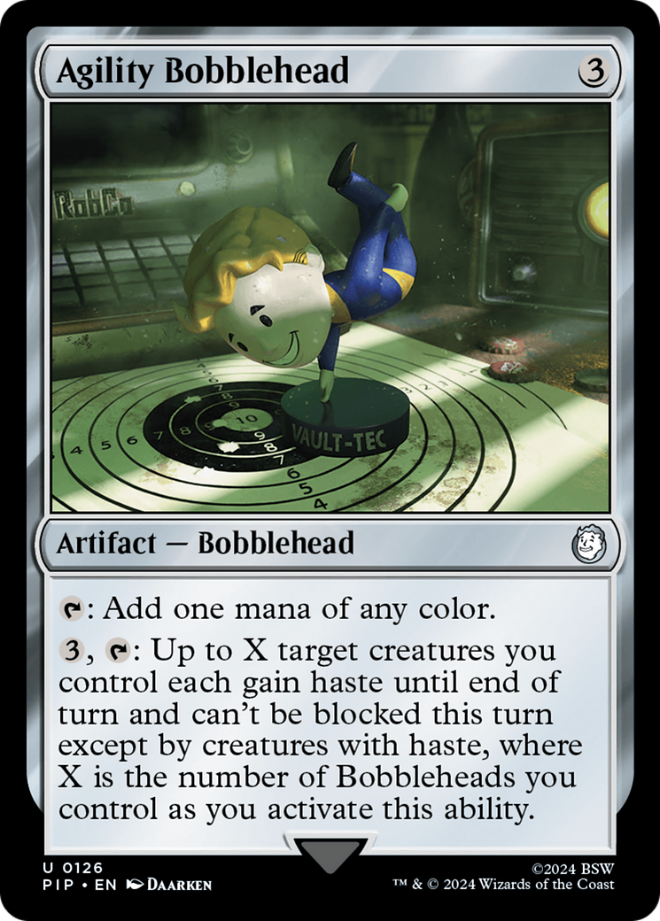 Agility Bobblehead [Fallout] - Trinity Hobby