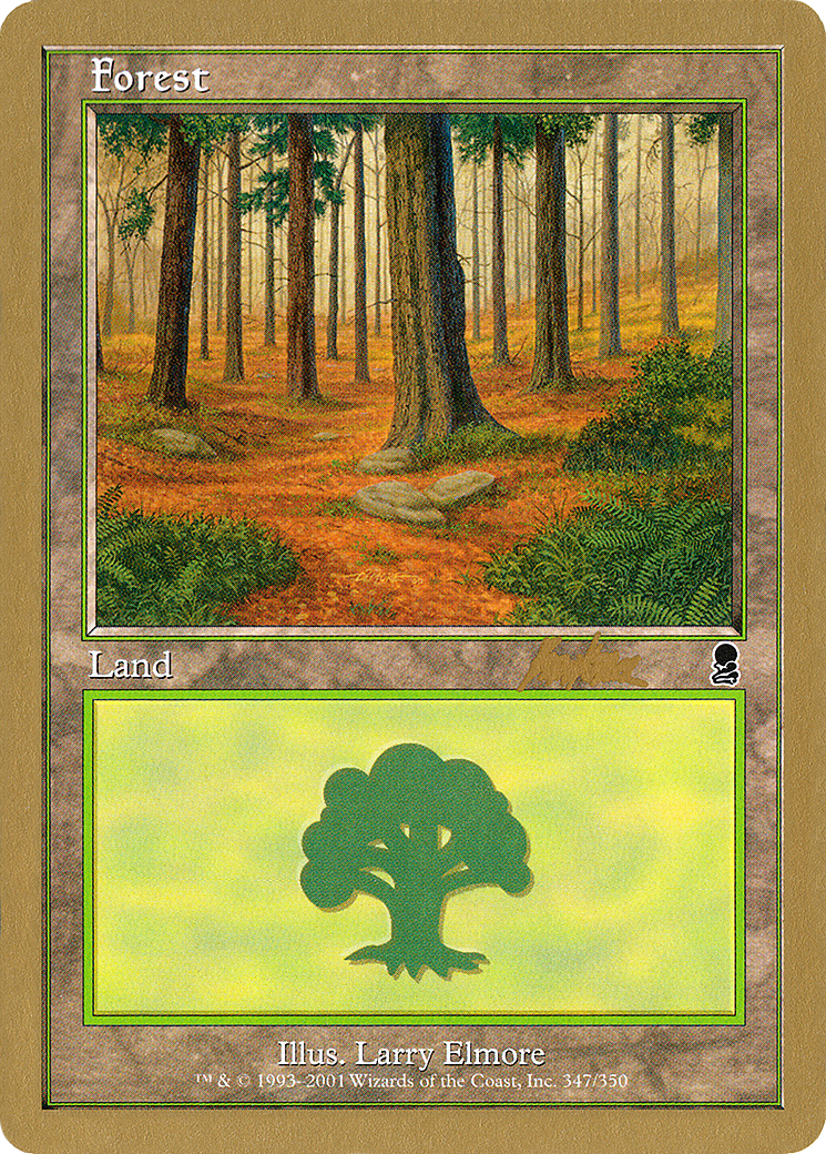 Forêt (bk347) (Brian Kibler) [Decks de championnat du monde 2002] 