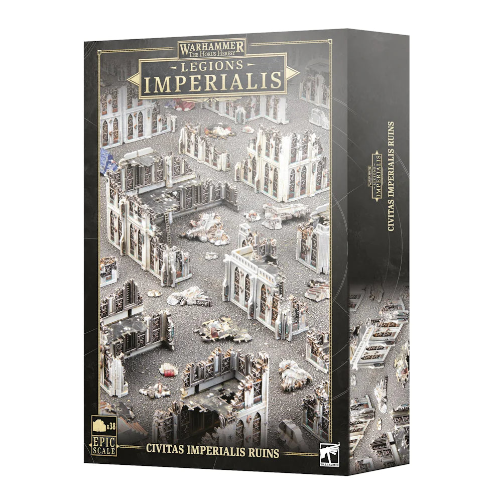Legions Imperialis: CIVITAS IMPERIALIS RUINED BUILDINGS - Trinity Hobby