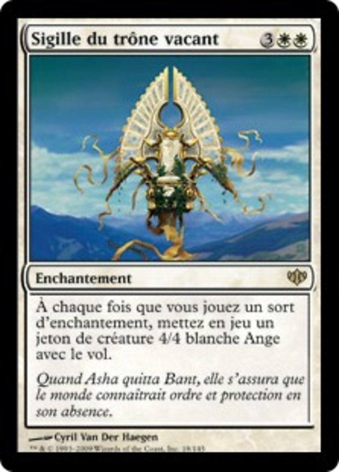 (FR) Sigil of the Empty Throne [Conflux] (Foreign Language) - Trinity Hobby