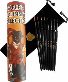 Kolinsky Sable Brush Set - Chronicle RPGs - Trinity Hobby