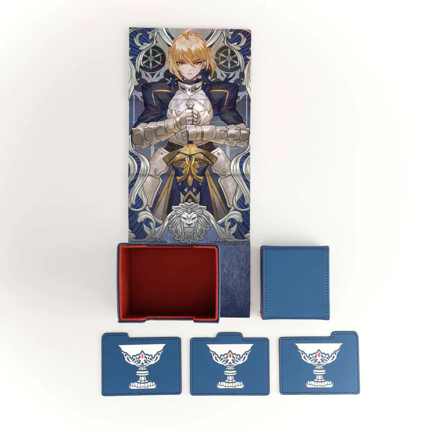 ManamoonKings of Providence Faux Leather Dicewinder Deck Boxes - Crown of Camelot (Limit 1 Per Person) - Trinity Hobby