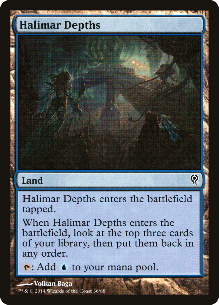 Profondeurs d'Halimar [Duel Decks : Jace contre Vraska] 