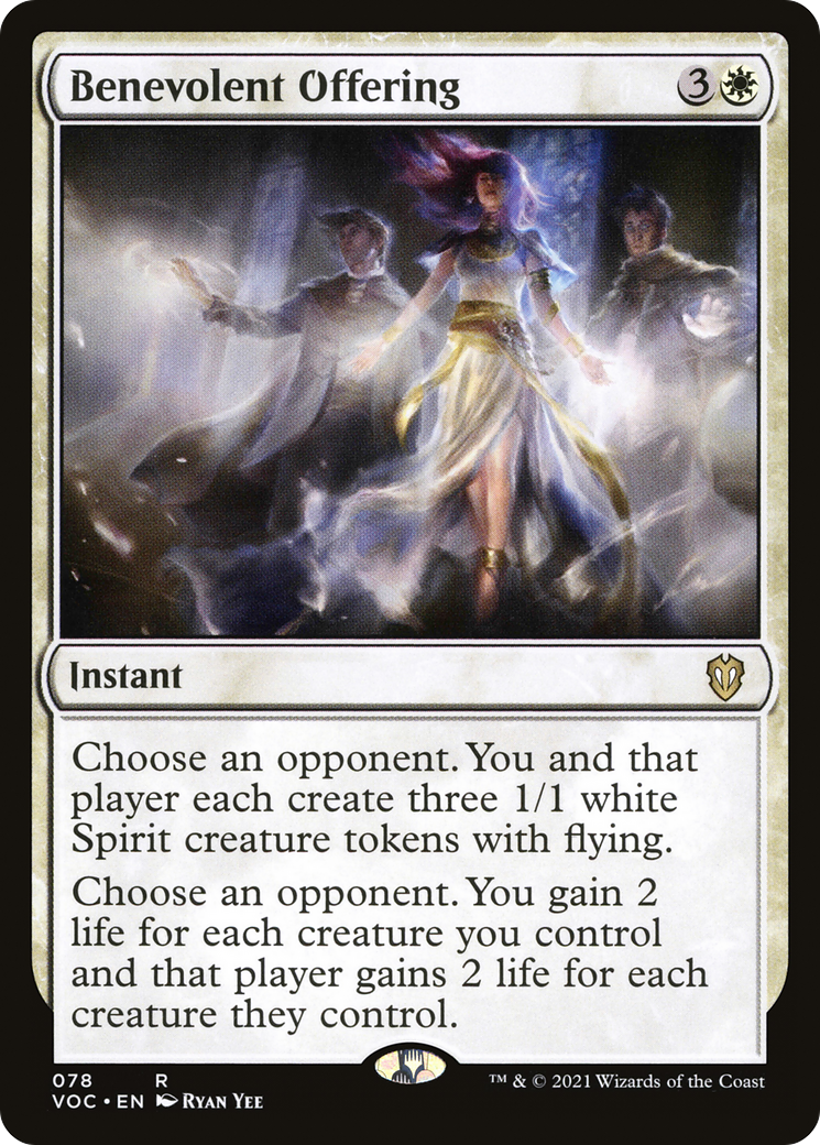 Benevolent Offering [Innistrad: Crimson Vow Commander] - Trinity Hobby