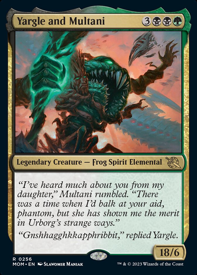 Yargle and Multani [March of the Machine] - Trinity Hobby