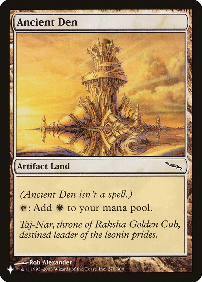 Ancient Den [The List] - Trinity Hobby