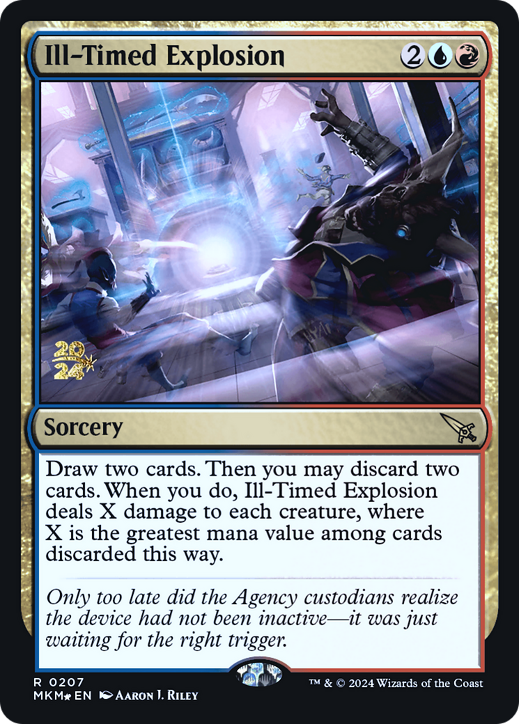 Ill-Timed Explosion [Murders at Karlov Manor Prerelease Promos] - Trinity Hobby