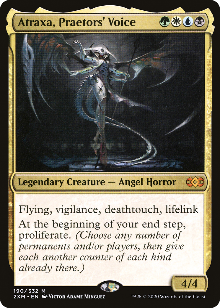 Atraxa, Praetors' Voice [Double Masters] - Trinity Hobby