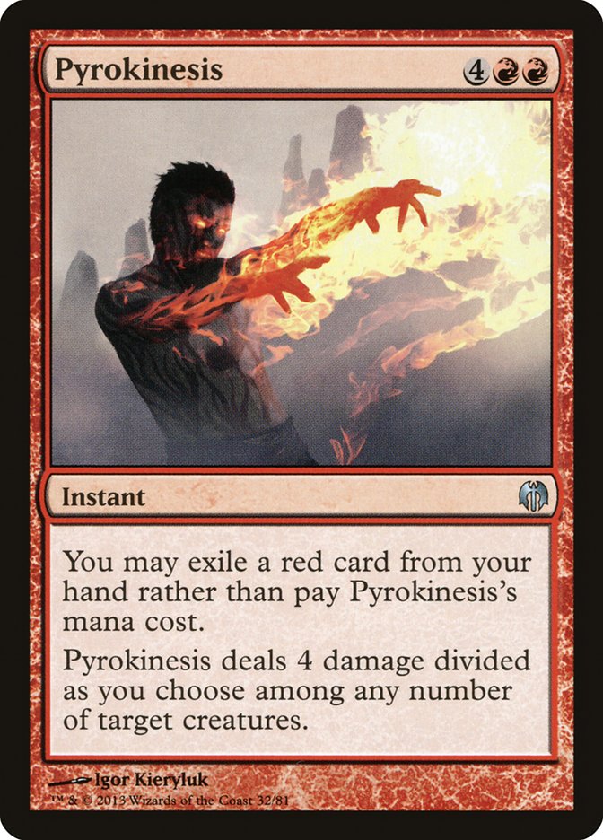 Pyrokinesis [Duel Decks: Heroes vs. Monsters] - Trinity Hobby
