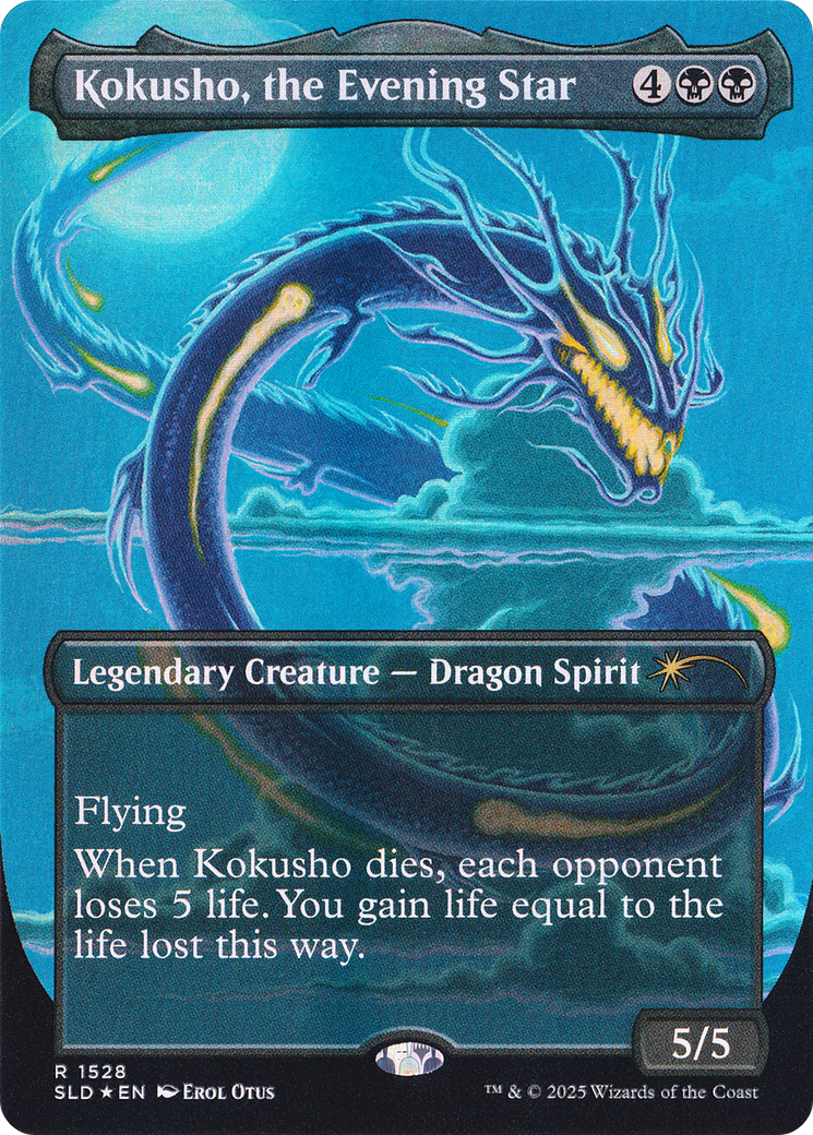Kokusho, the Evening Star (Rainbow Foil) [Secret Lair Drop Series] - Trinity Hobby