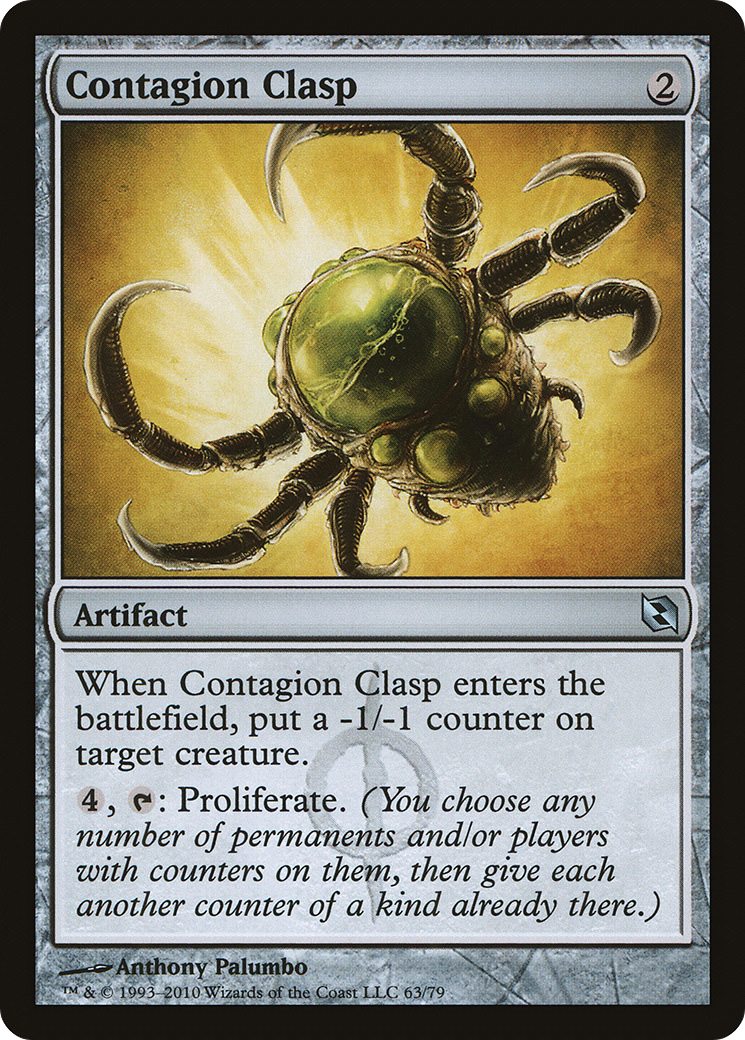 Contagion Clasp [Duel Decks: Elspeth vs. Tezzeret] - Trinity Hobby