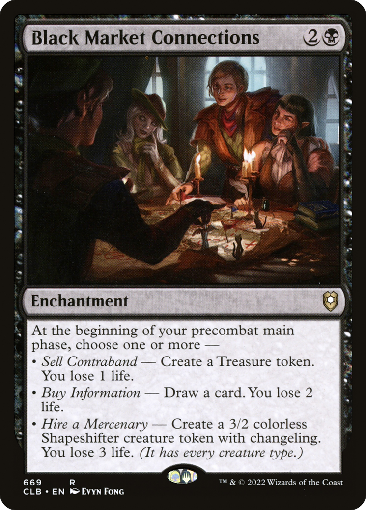 Black Market Connections [Commander Legends: Battle for Baldur's Gate] - Trinity Hobby