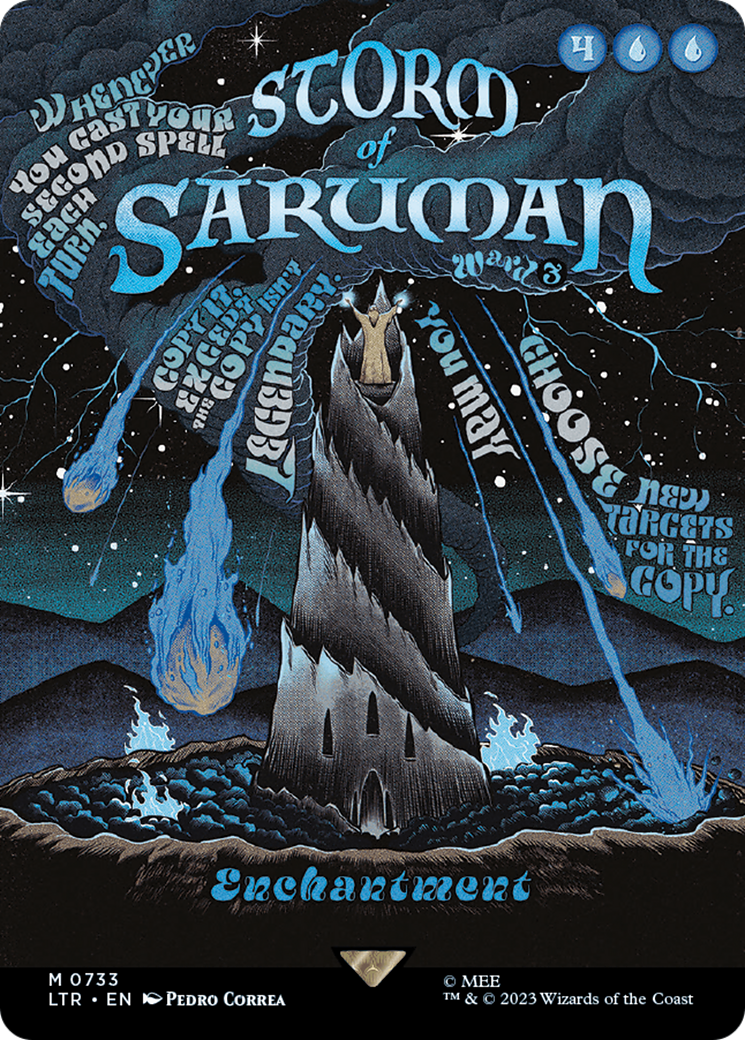 Storm of Saruman (Borderless Poster) [The Lord of the Rings: Tales of Middle-Earth] - Trinity Hobby