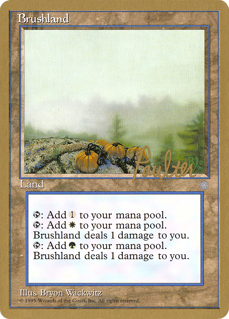 Brushland (Preston Poulter) [Pro Tour Collector Set] - Trinity Hobby