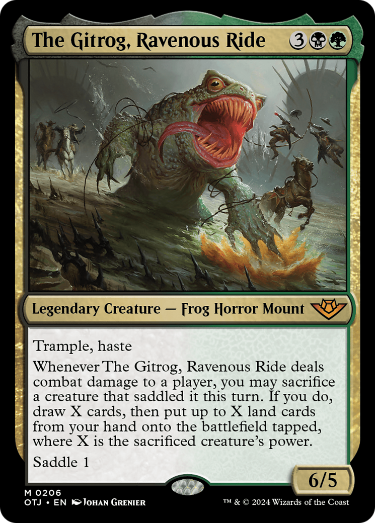 The Gitrog, Ravenous Ride [Outlaws of Thunder Junction] - Trinity Hobby
