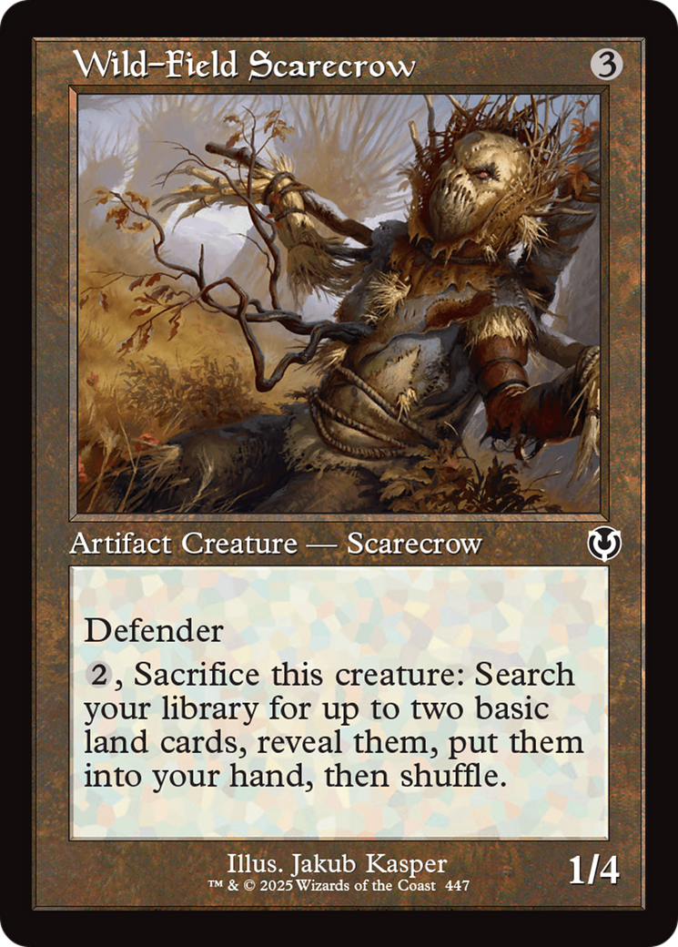 Wild-Field Scarecrow (Retro Frame) [Innistrad Remastered] - Trinity Hobby
