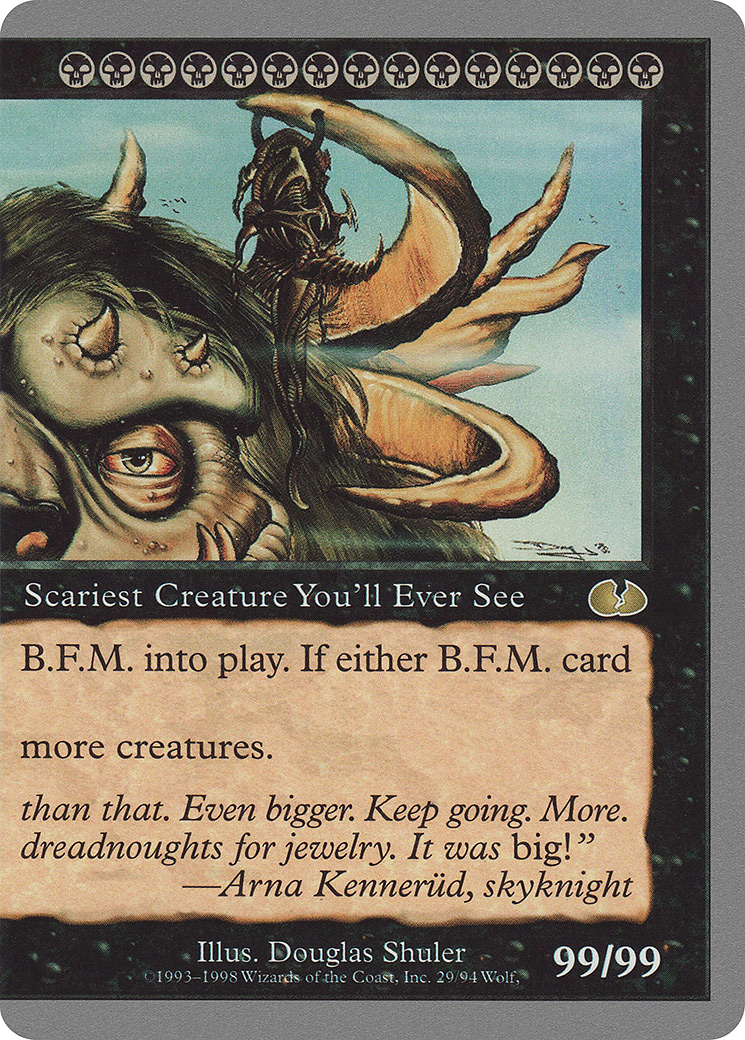 B.F.M. (Big Furry Monster) (29/94) [Unglued] - Trinity Hobby