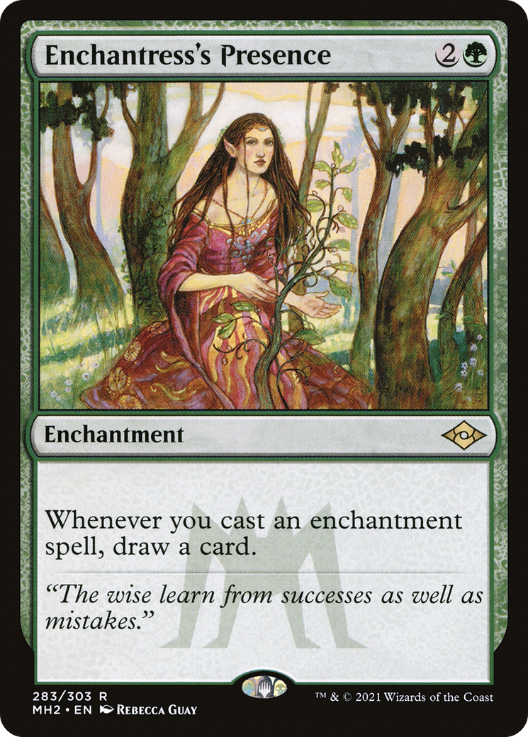 Enchantress's Presence [Etched Foil]  (MH2-283) - [Modern Horizons 2] - Trinity Hobby