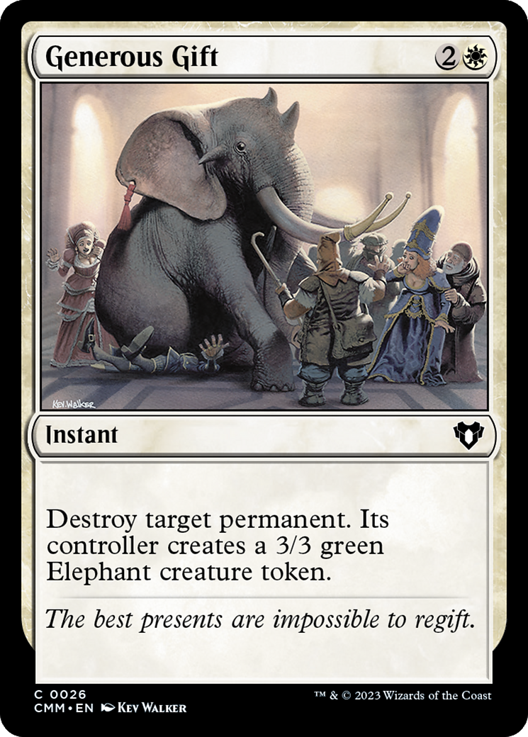 Generous Gift [Commander Masters] - Trinity Hobby