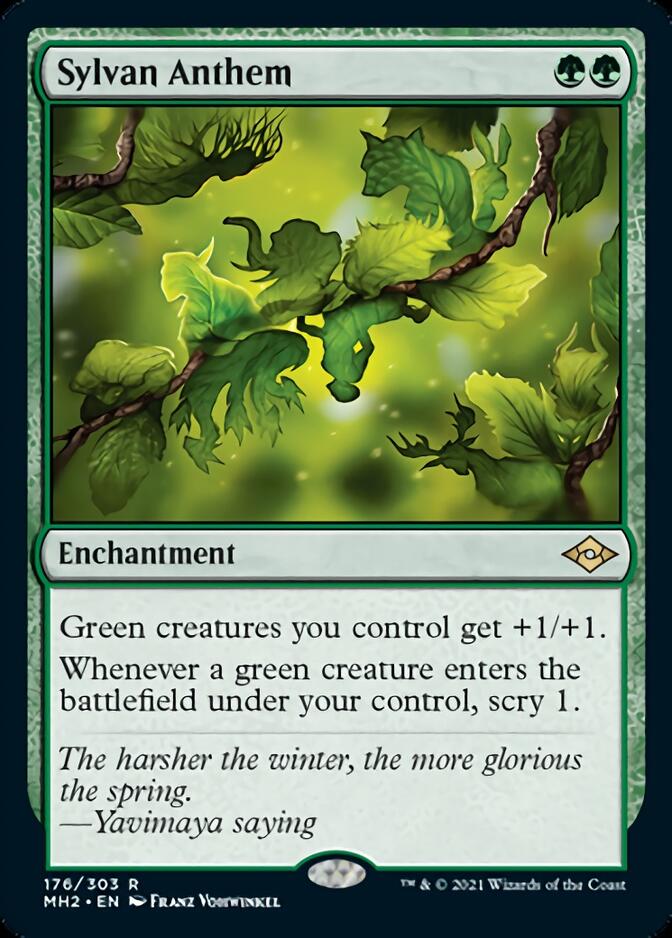 Sylvan Anthem [Modern Horizons 2] - Trinity Hobby