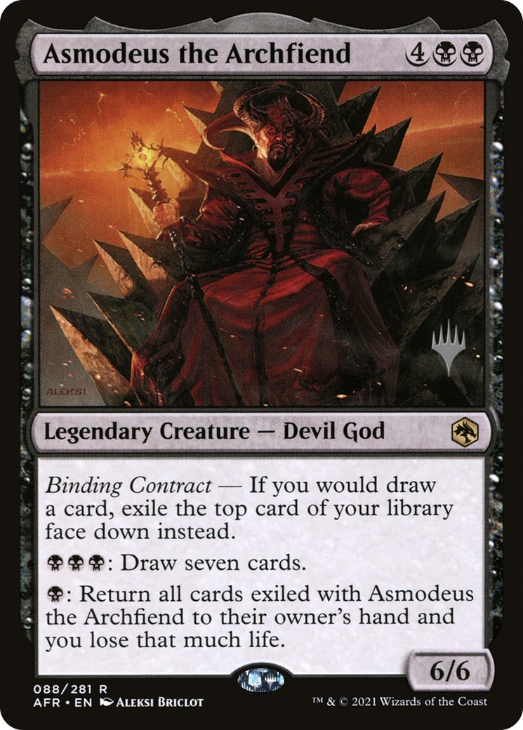 Asmodeus the Archfiend (Promo Pack) [Dungeons & Dragons: Adventures in the Forgotten Realms Promos] - Trinity Hobby