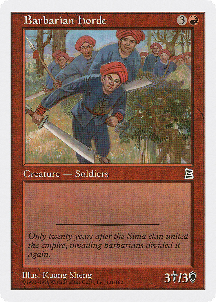Barbarian Horde [Portal Three Kingdoms] - Trinity Hobby