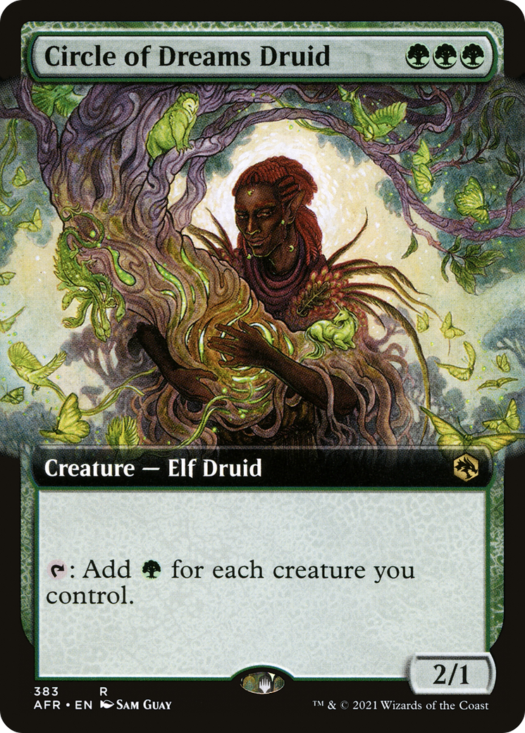 Circle of Dreams Druid (Extended Art) [Dungeons & Dragons: Adventures in the Forgotten Realms] - Trinity Hobby