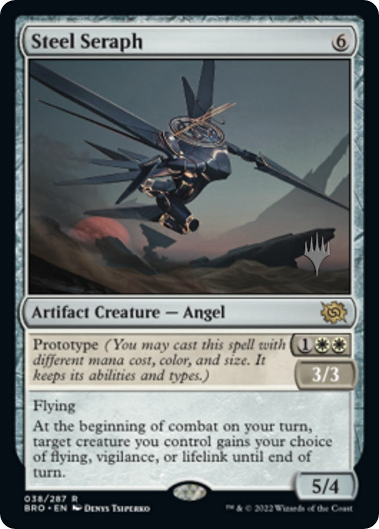 Steel Seraph (Promo Pack) [The Brothers' War Promos] - Trinity Hobby