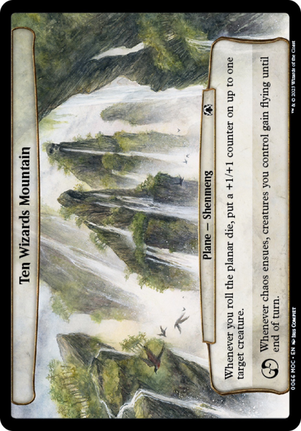Ten Wizards Mountain [March of the Machine Commander] - Trinity Hobby