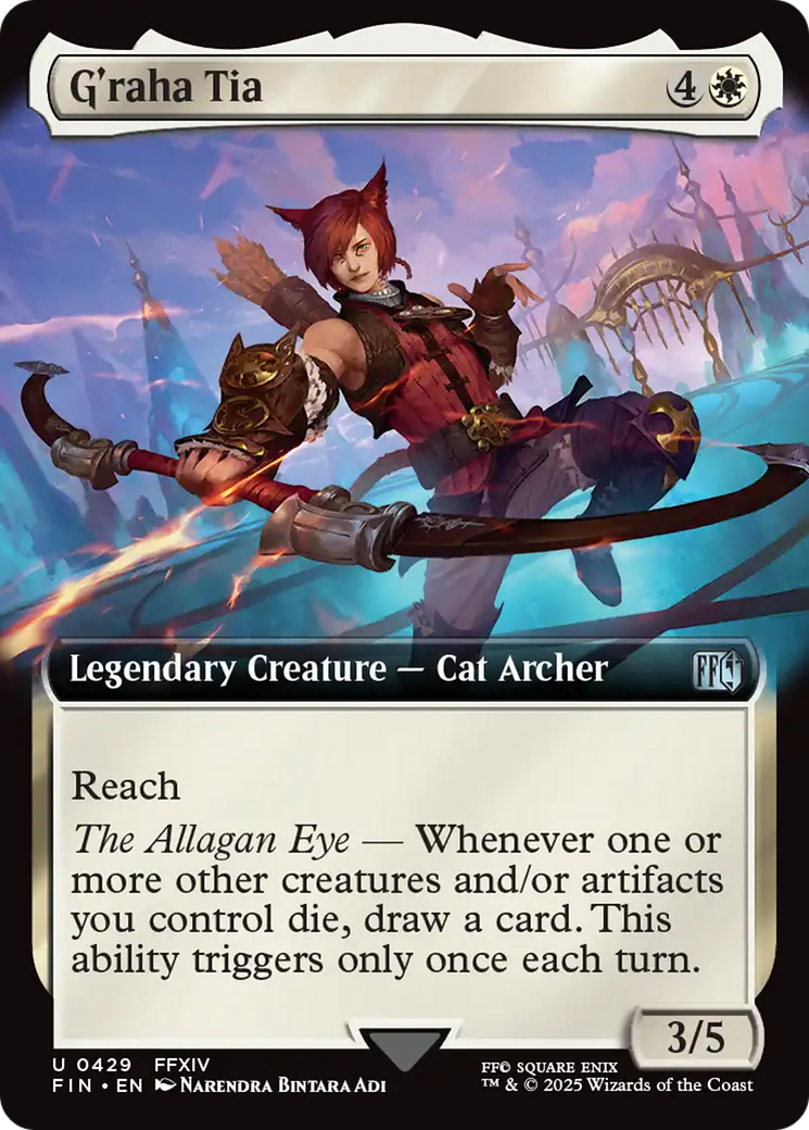 G'raha Tia  (FIN-429) - [FINAL FANTASY]: (Extended Art)