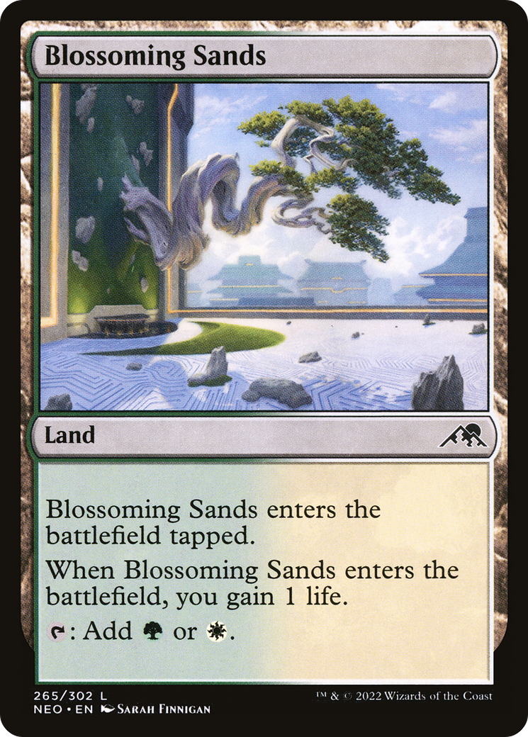 Blossoming Sands [Kamigawa: Neon Dynasty] - Trinity Hobby