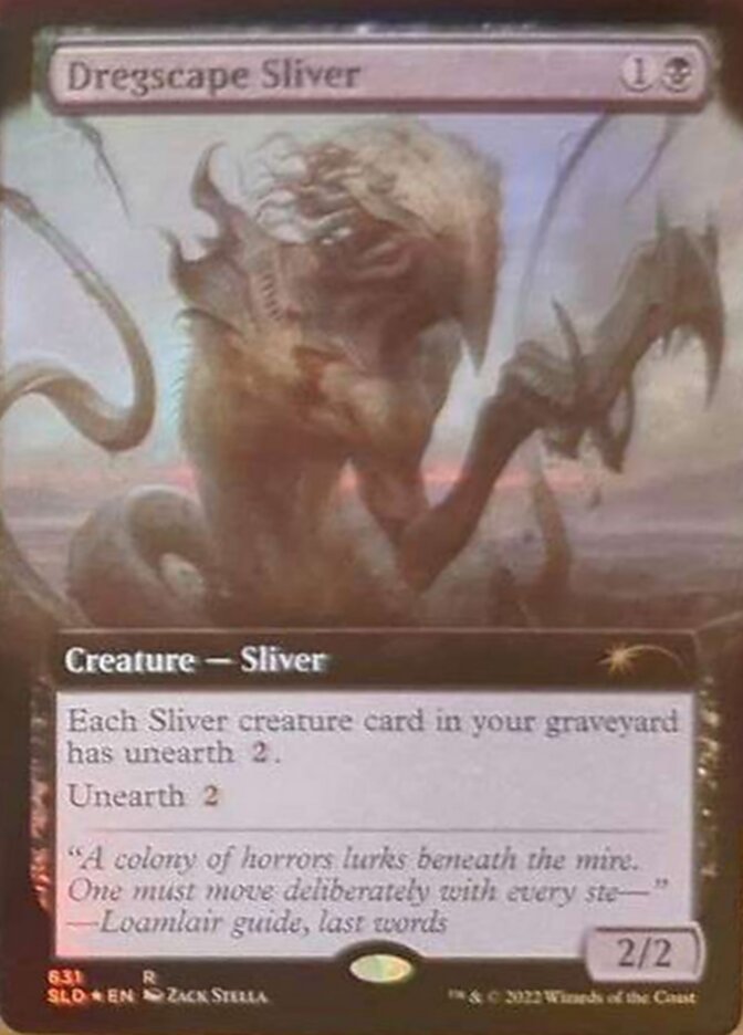 Dregscape Sliver (Extended Art) [Secret Lair Drop Promos] - Trinity Hobby
