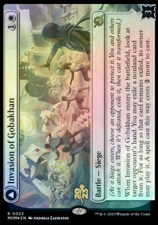 Invasion of Gobakhan // Lightshield Array [March of the Machine Prerelease Promos] - Trinity Hobby