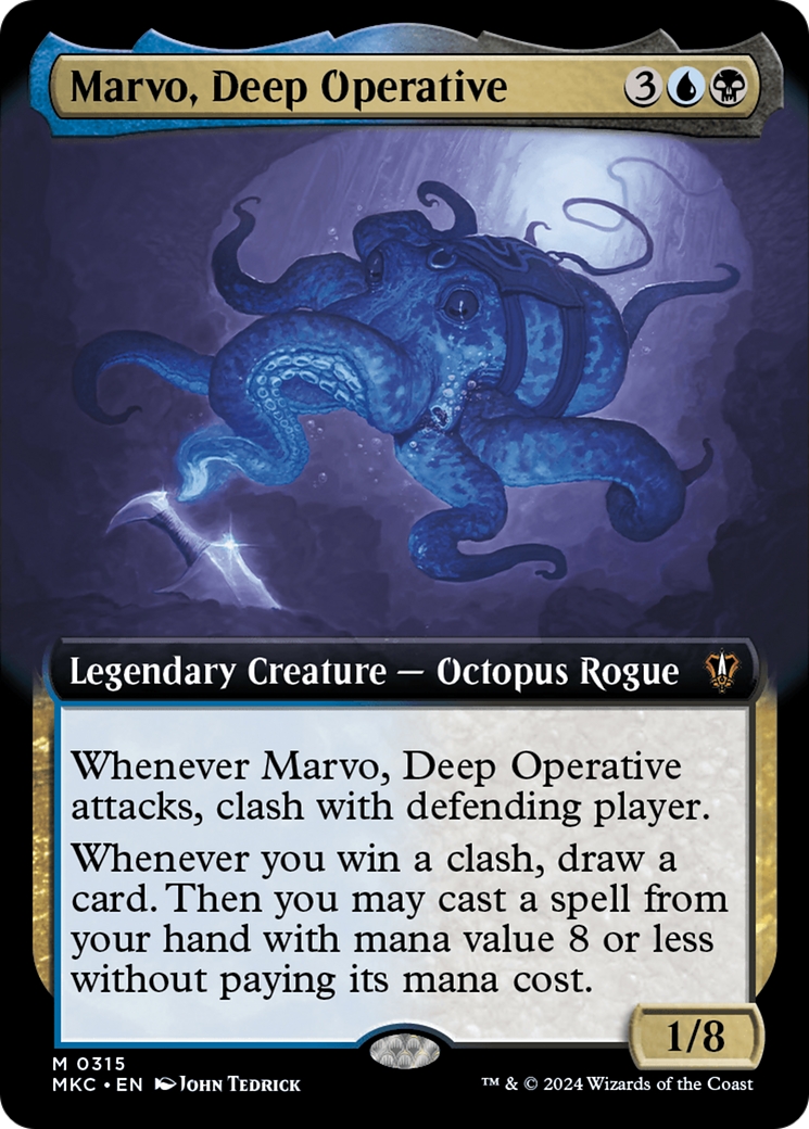 Marvo, Deep Operative (Extended Art) [Murders at Karlov Manor Commander] - Trinity Hobby