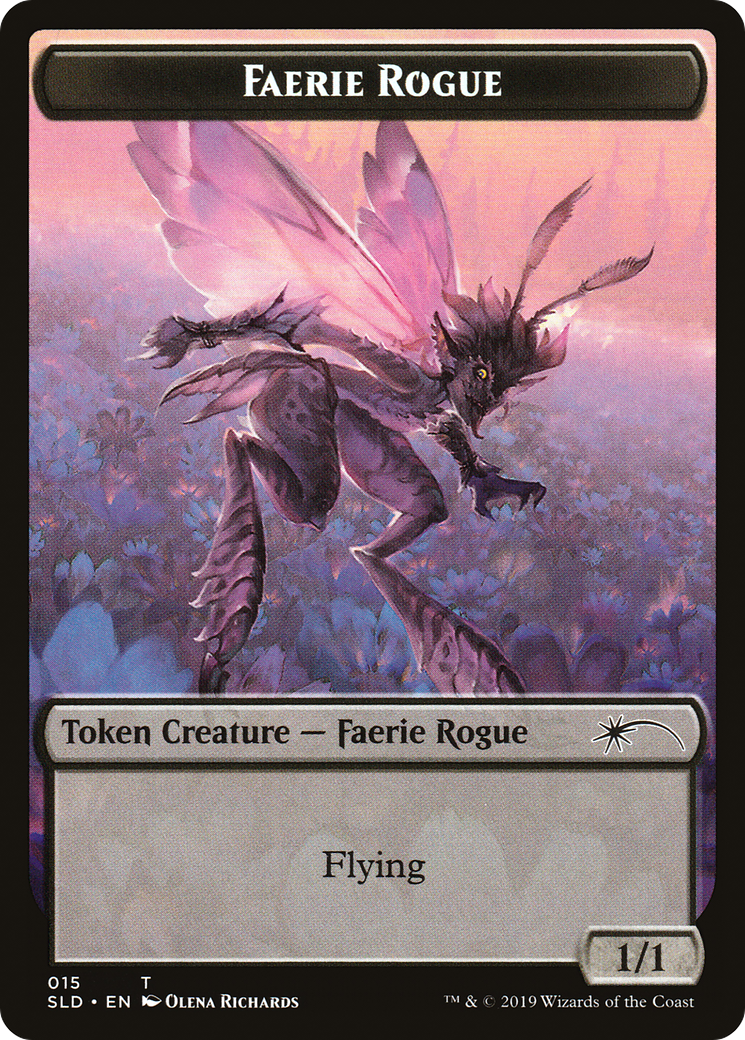 Faerie Rogue Token (015) [Secret Lair Drop Series] - Trinity Hobby