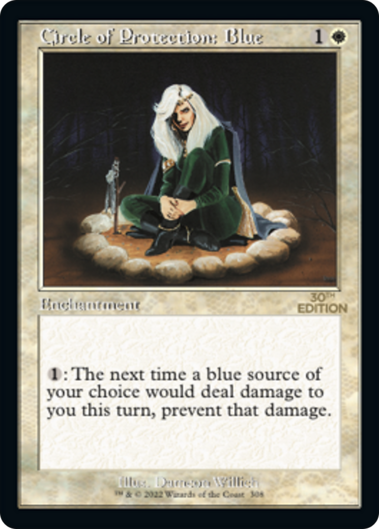 Circle of Protection: Blue (Retro) [30th Anniversary Edition] - Trinity Hobby