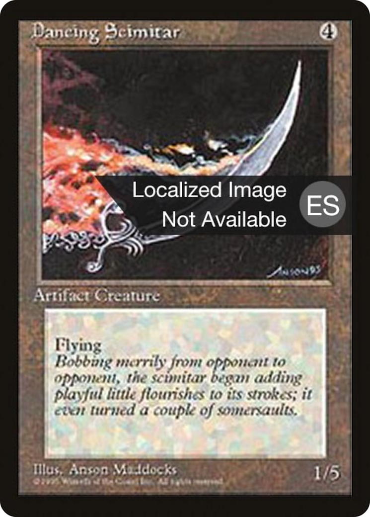 Dancing Scimitar [Fourth Edition (Foreign Black Border)] - Trinity Hobby