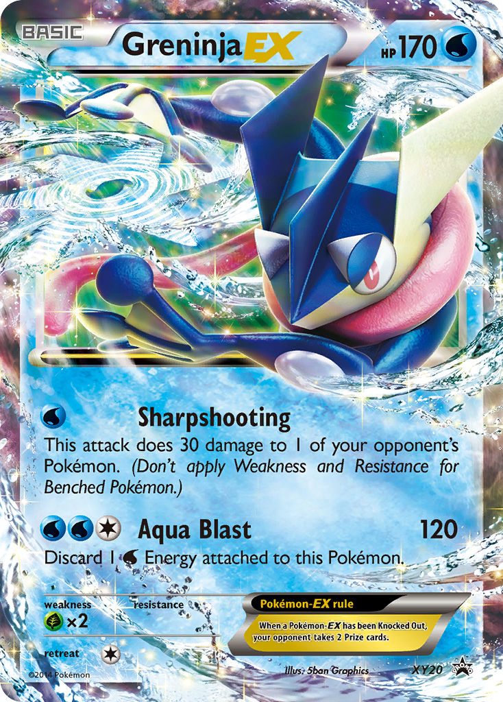 Greninja EX (XY20) [XY: Black Star Promos] - Trinity Hobby