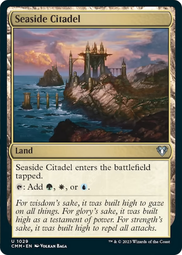 Seaside Citadel [Commander Masters] - Trinity Hobby