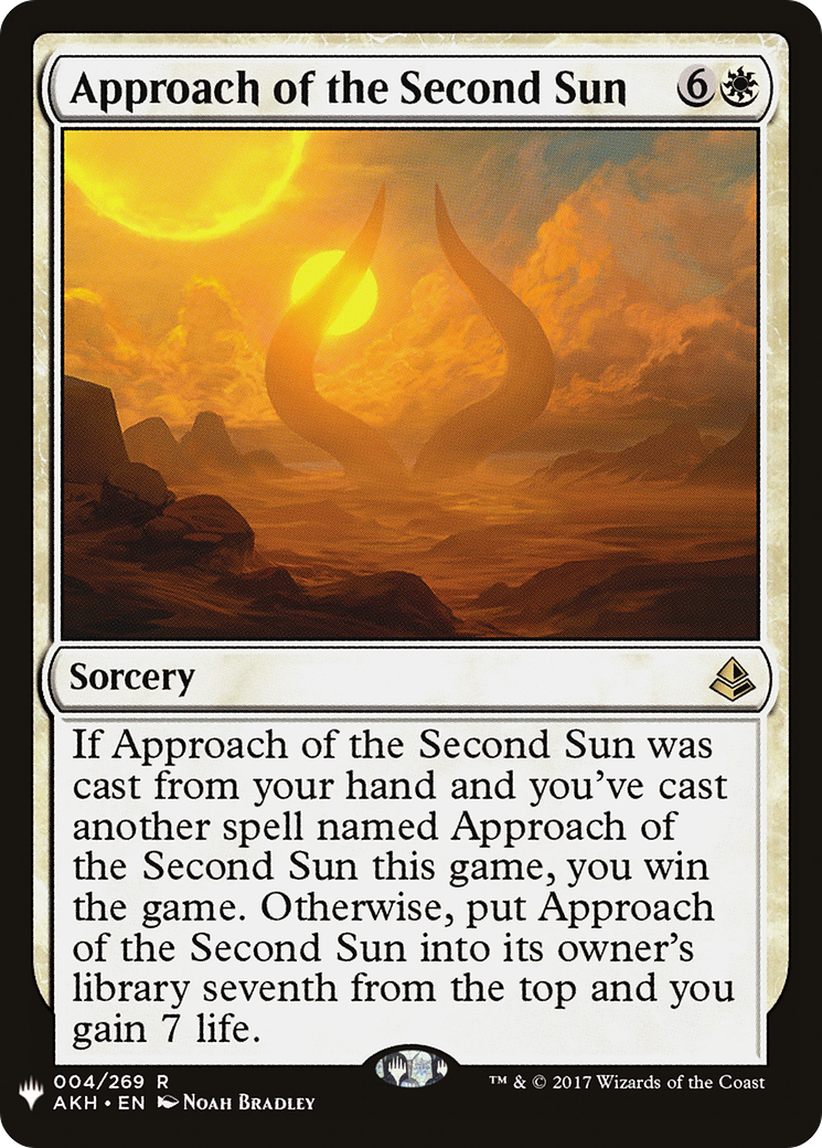 Approach of the Second Sun [Mystery Booster] - Trinity Hobby