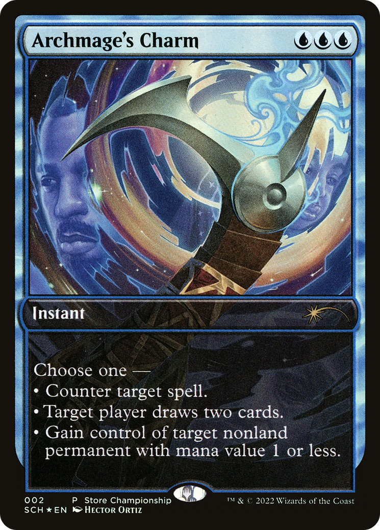 Archmage's Charm (Extended Art) [Store Championships 2022] - Trinity Hobby