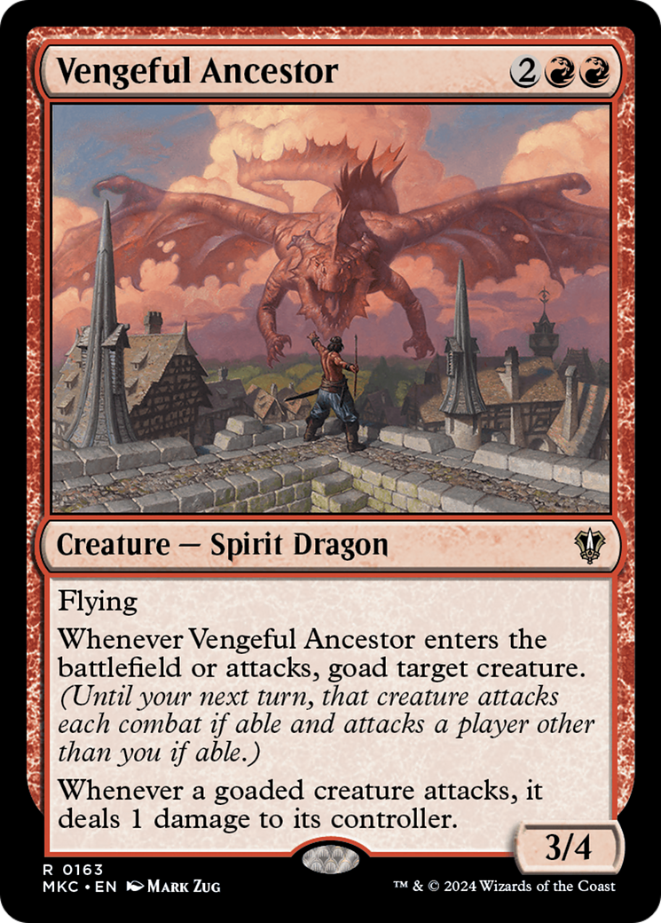 Vengeful Ancestor [Murders at Karlov Manor Commander] - Trinity Hobby