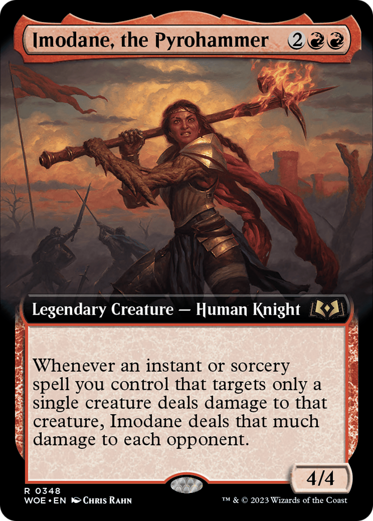 Imodane, the Pyrohammer (Extended Art) [Wilds of Eldraine] - Trinity Hobby