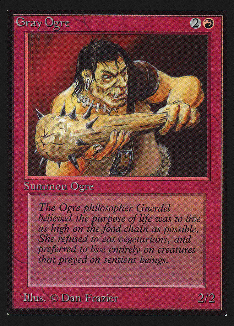 Grey Ogre [Édition Collector Internationale] 
