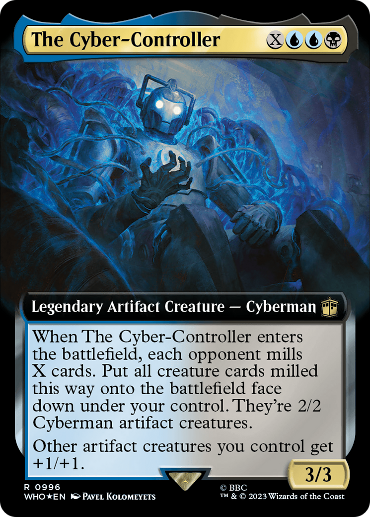 The Cyber-Controller (Extended Art) (Surge Foil) [Doctor Who] - Trinity Hobby