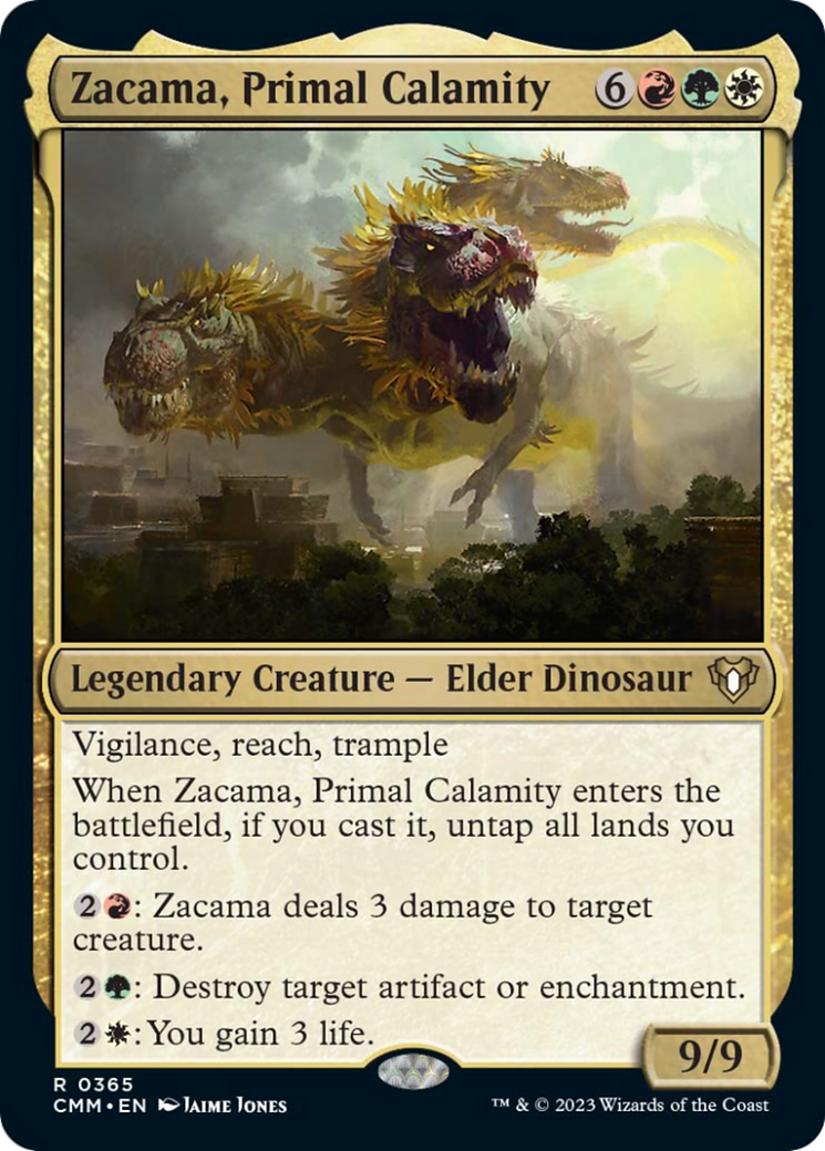 Zacama, Primal Calamity [Commander Masters] - Trinity Hobby