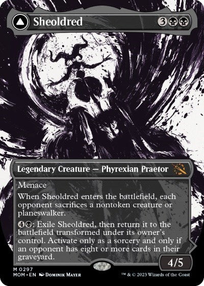Sheoldred // The True Scriptures (Showcase Planar Booster Fun) [March of the Machine] - Trinity Hobby