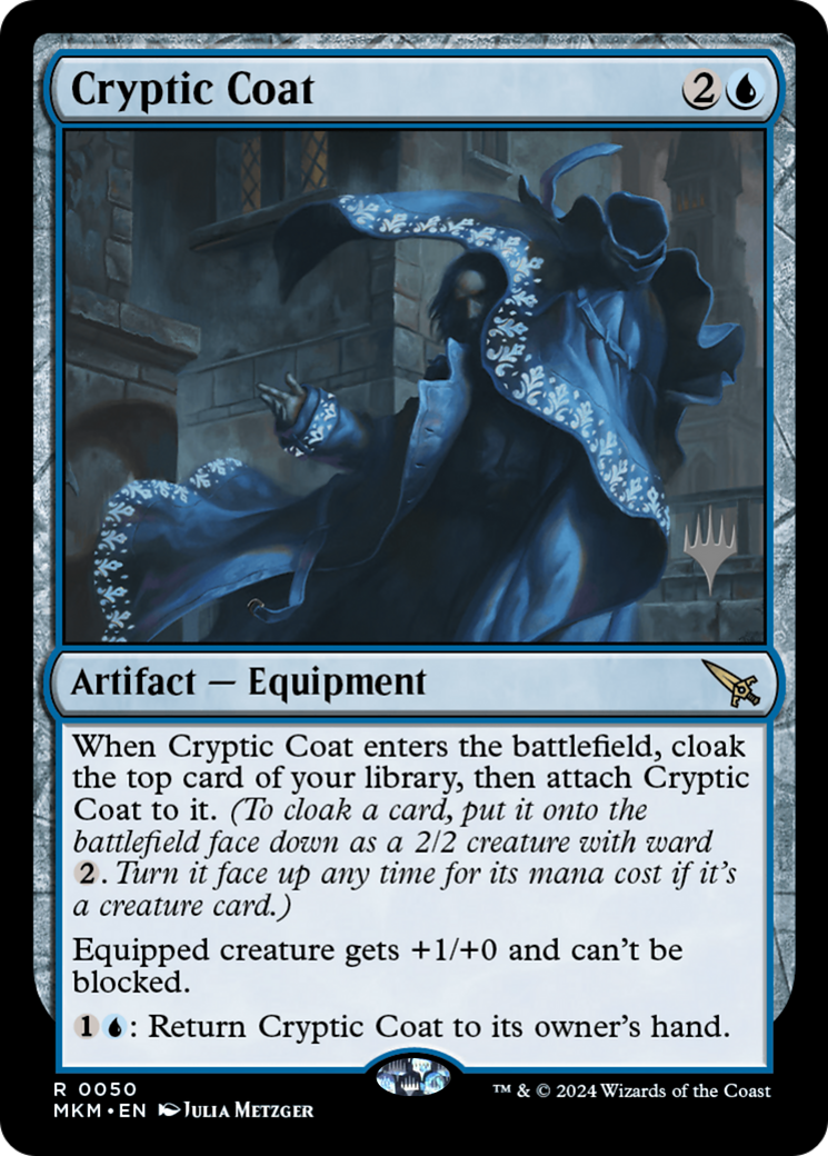 Cryptic Coat (Promo Pack) [Murders at Karlov Manor Promos] - Trinity Hobby