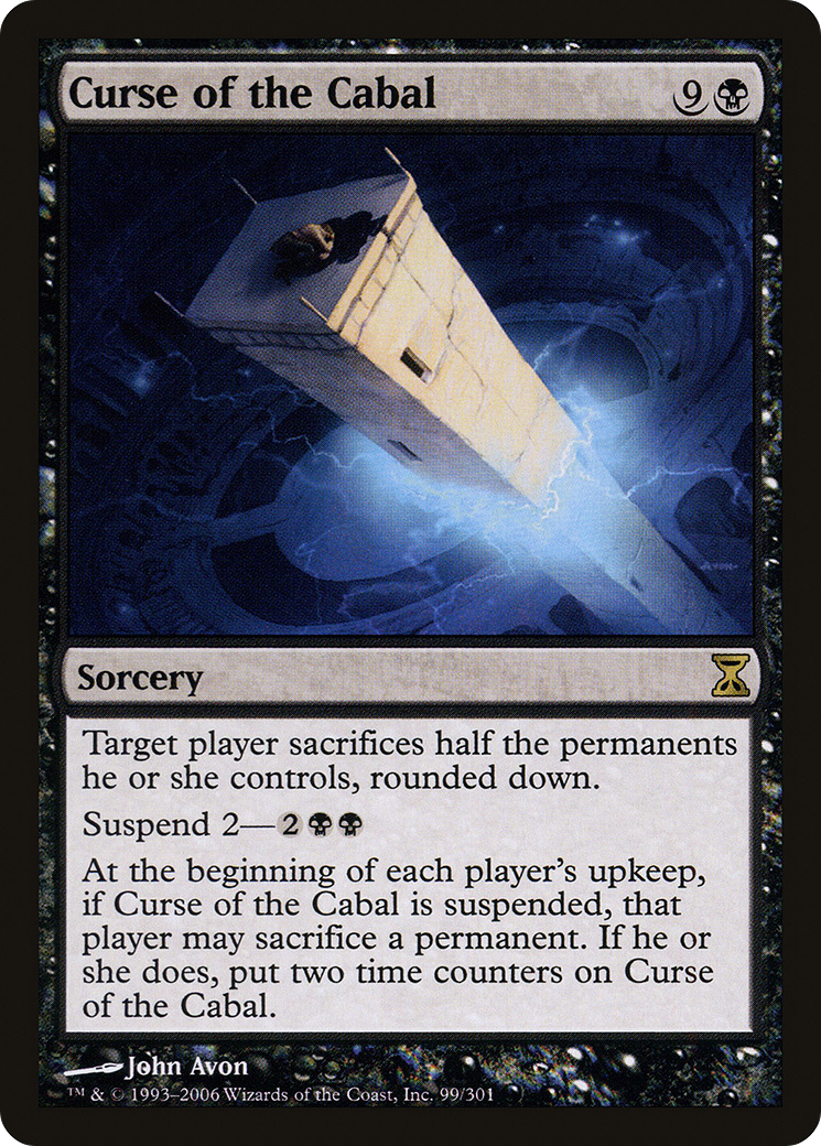 Curse of the Cabal [Time Spiral] - Trinity Hobby